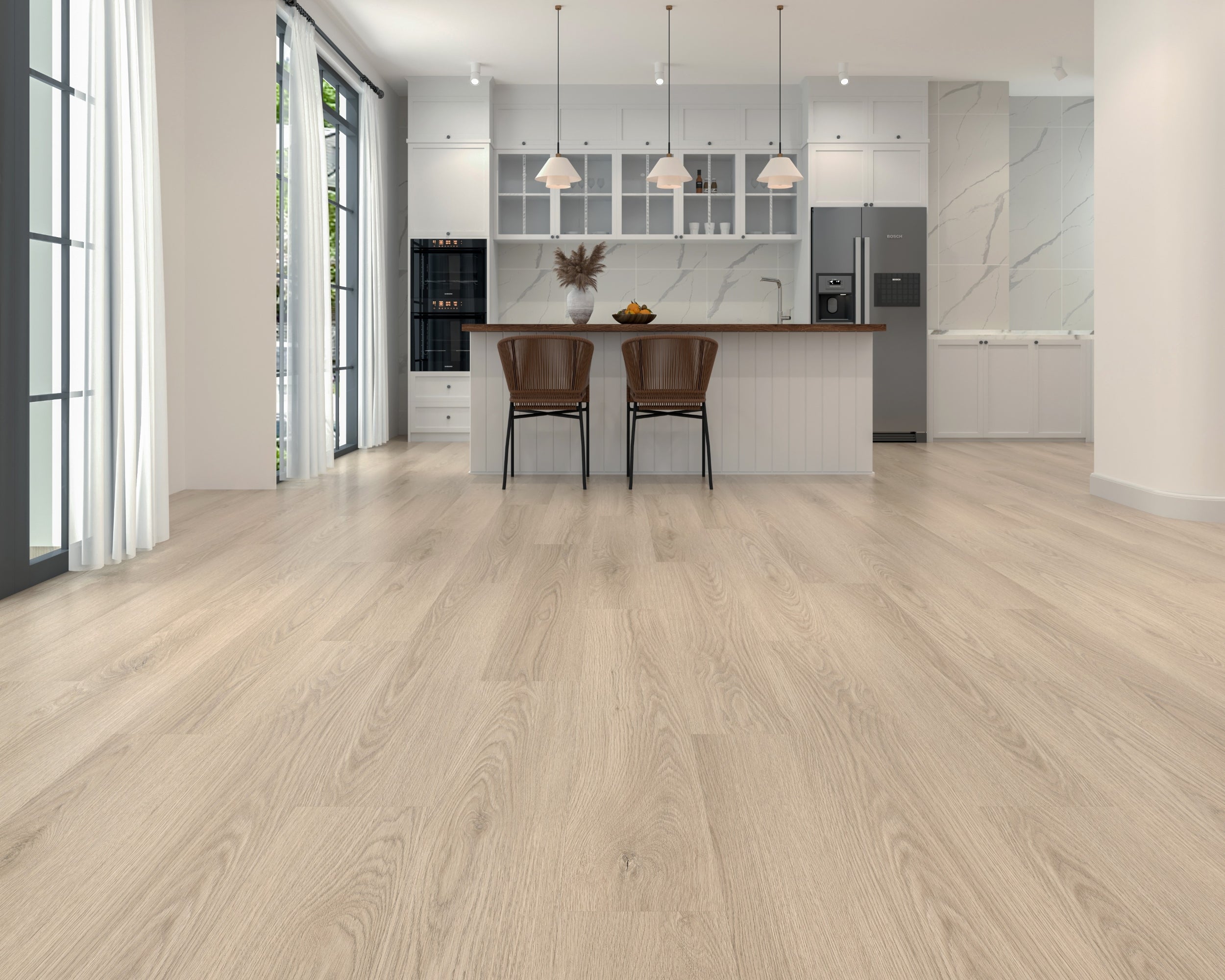 NFD Luxe Grain 12mm Ashen Oak Laminate Flooring