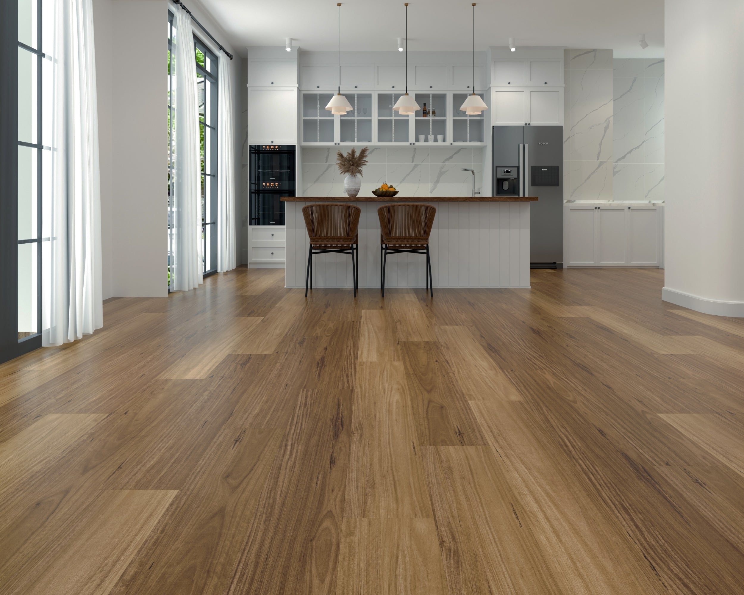 NFD Luxe Grain 12mm Feature Blackbutt Laminate Flooring