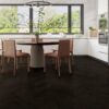 iDesign Chevron Midnight Grey Engineered Timber Flooring