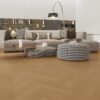 iDesign Chevron Light Neutral Engineered Timber Flooring