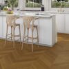 iDesign Chevron Coral Sand Engineered Timber Flooring