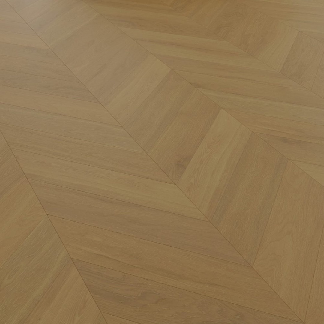 Riverhill iDesign Chevron Light Malt engineered timber flooring