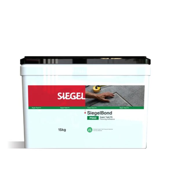 SiegelBond PS50 pressure sensitive carpet tile adhesive 15L