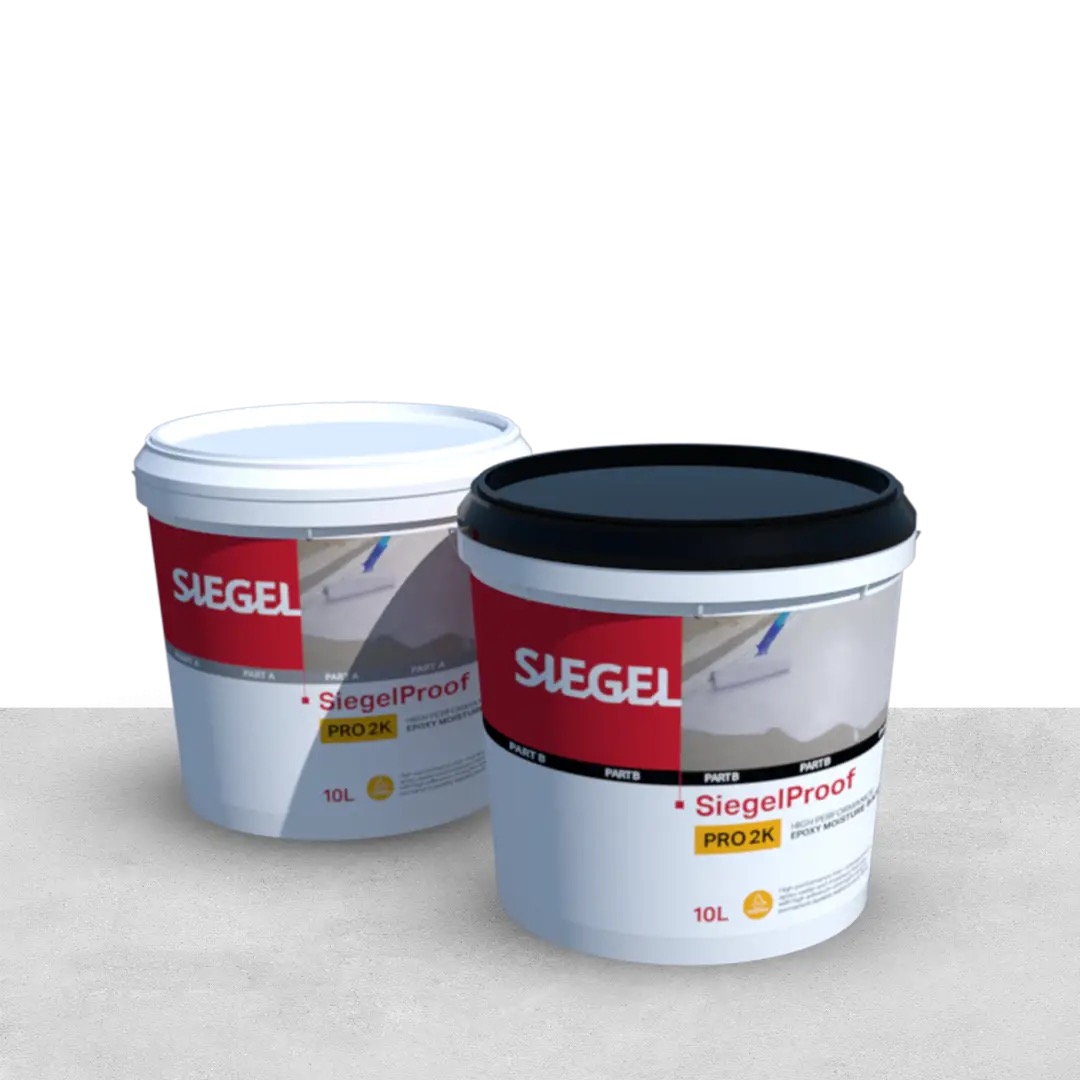 SiegelProof 2K two part epoxy moisture barrier 20L kit