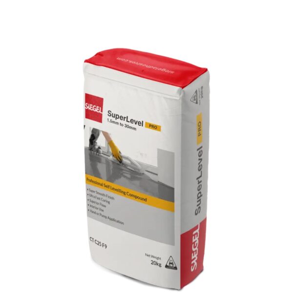 Siegel SuperLevel PRO self levelling compound 20kg bag