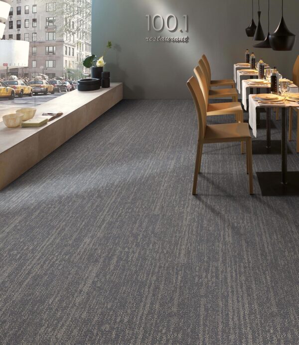 Airlay Horizon Compass Cushion Back Carpet Plank carpet