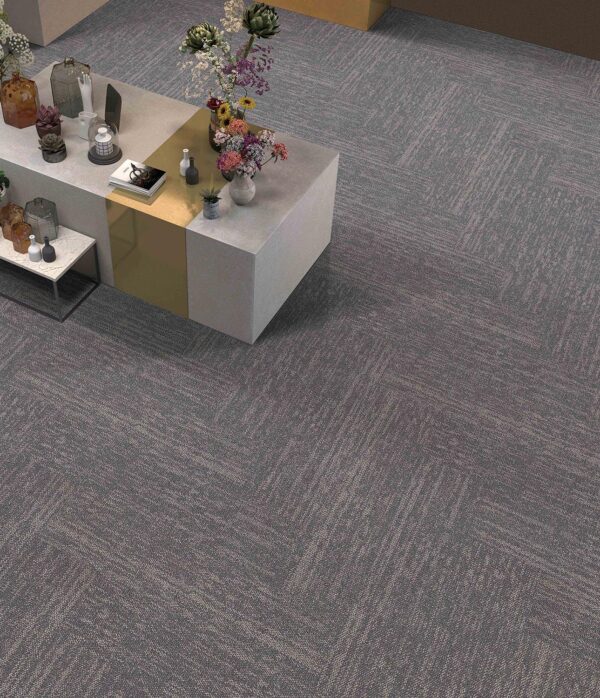 Airlay Horizon Compass Cushion Back Carpet Plank carpet