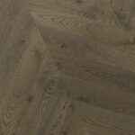 Godfrey Hirst Corsica Chevron Coffee Oak Engineered Timber Flooring