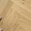 Godfrey Hirst Corsica Herringbone Natural Oak Brush Engineered