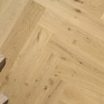 Godfrey Hirst Corsica Herringbone Natural Oak Brush Engineered Timber Flooring