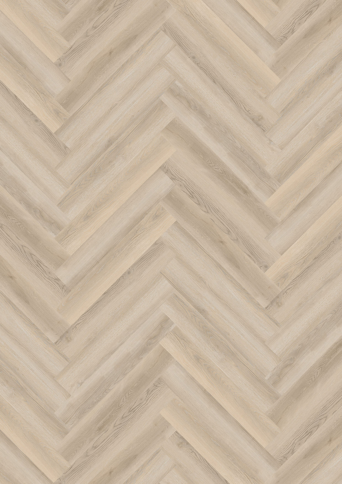 ArtiFloor Premium Herringbone Hamptons Haze 4.5mm vinyl flooring laid in a herringbone pattern
