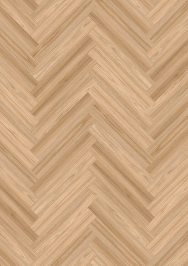 ArtiFloor Premium Herringbone Sandlight 4.5mm vinyl flooring laid in a herringbone pattern