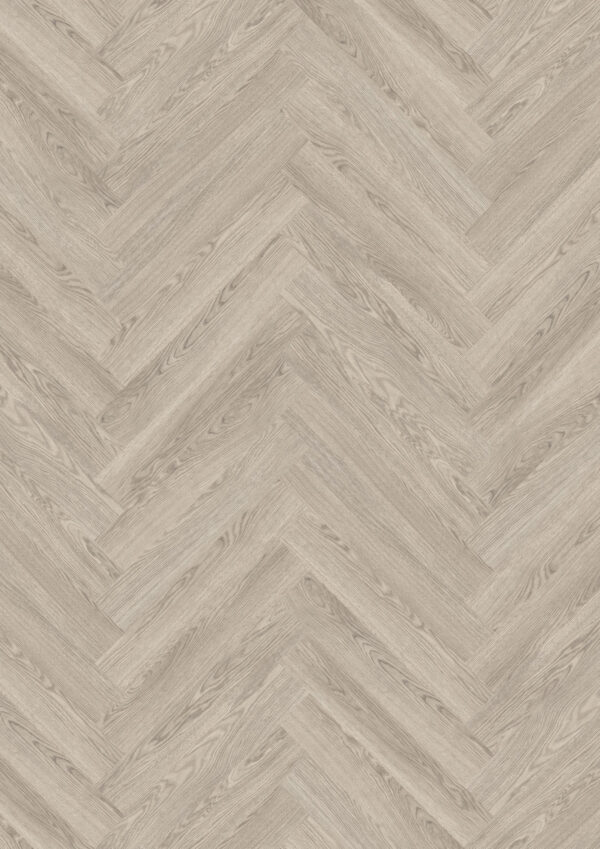 ArtiFloor Premium Herringbone Mistwood 4.5mm vinyl flooring laid in a herringbone pattern