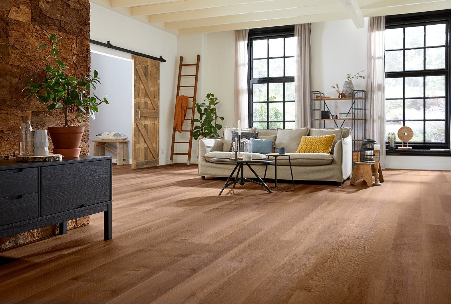 mFlor Victoria Plank Dark Sycamore Luxury Vinyl Plank