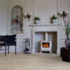 Polyflor Camaro Waterside Oak Large Parquet Vinyl Plank Flooring