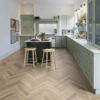 Polyflor Camaro Naked Blond Oak Large Parquet Vinyl Plank Flooring