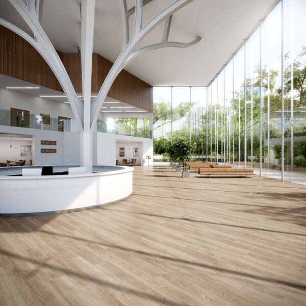 Polyflor Expona Commercial Blond Limed Oak Vinyl Plank Flooring