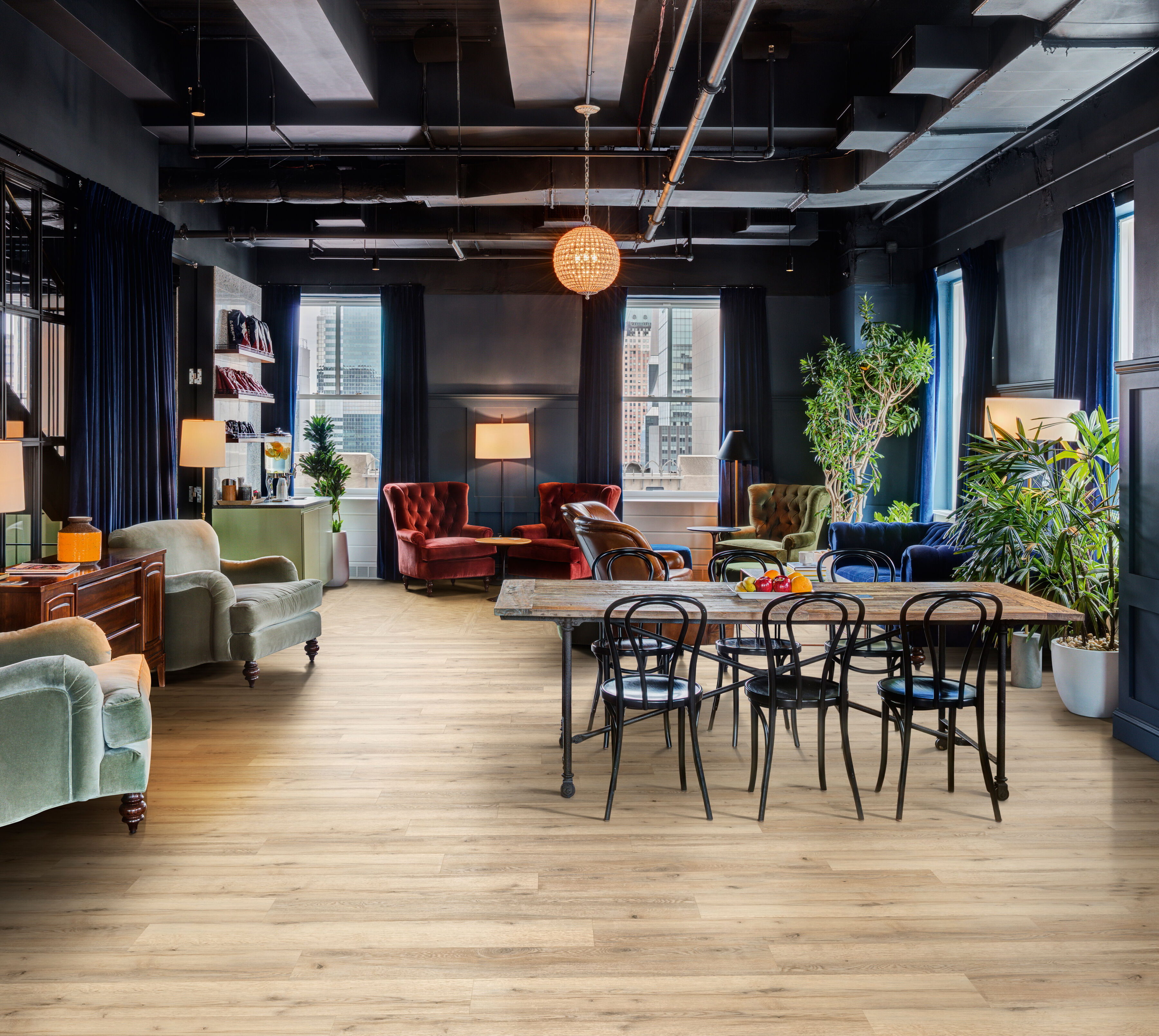 Polyflor Expona Commercial Oiled Oak Vinyl Plank Flooring