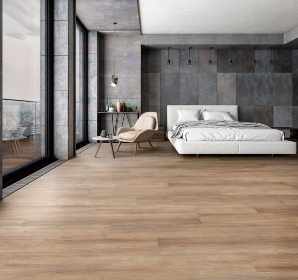Polyflor MiPlank Acoustic Grey Gum Vinyl Plank Flooring