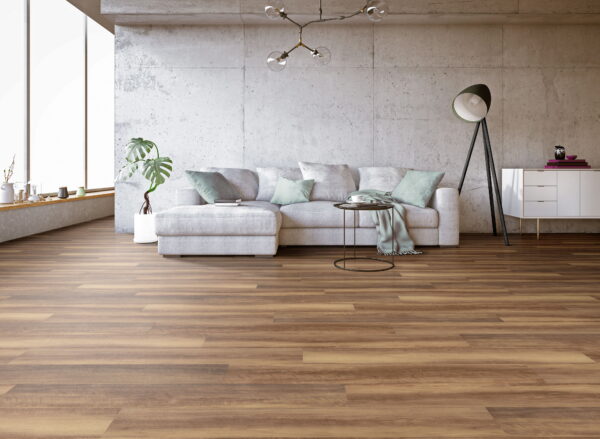 Polyflor MiPlank Acoustic Paperbark Vinyl Plank Flooring