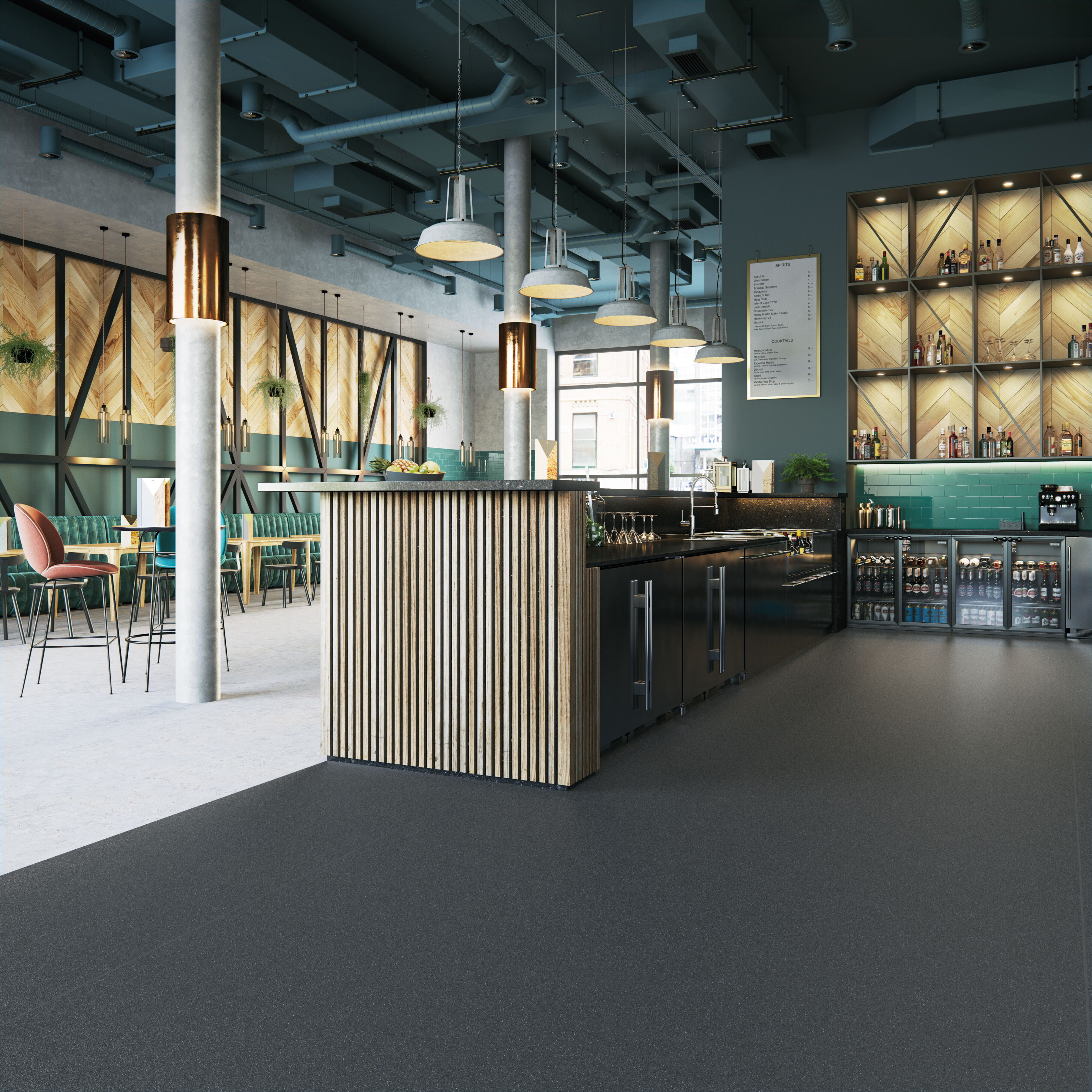 Polyflor Polysafe Standard Twilight Safety Vinyl Sheet