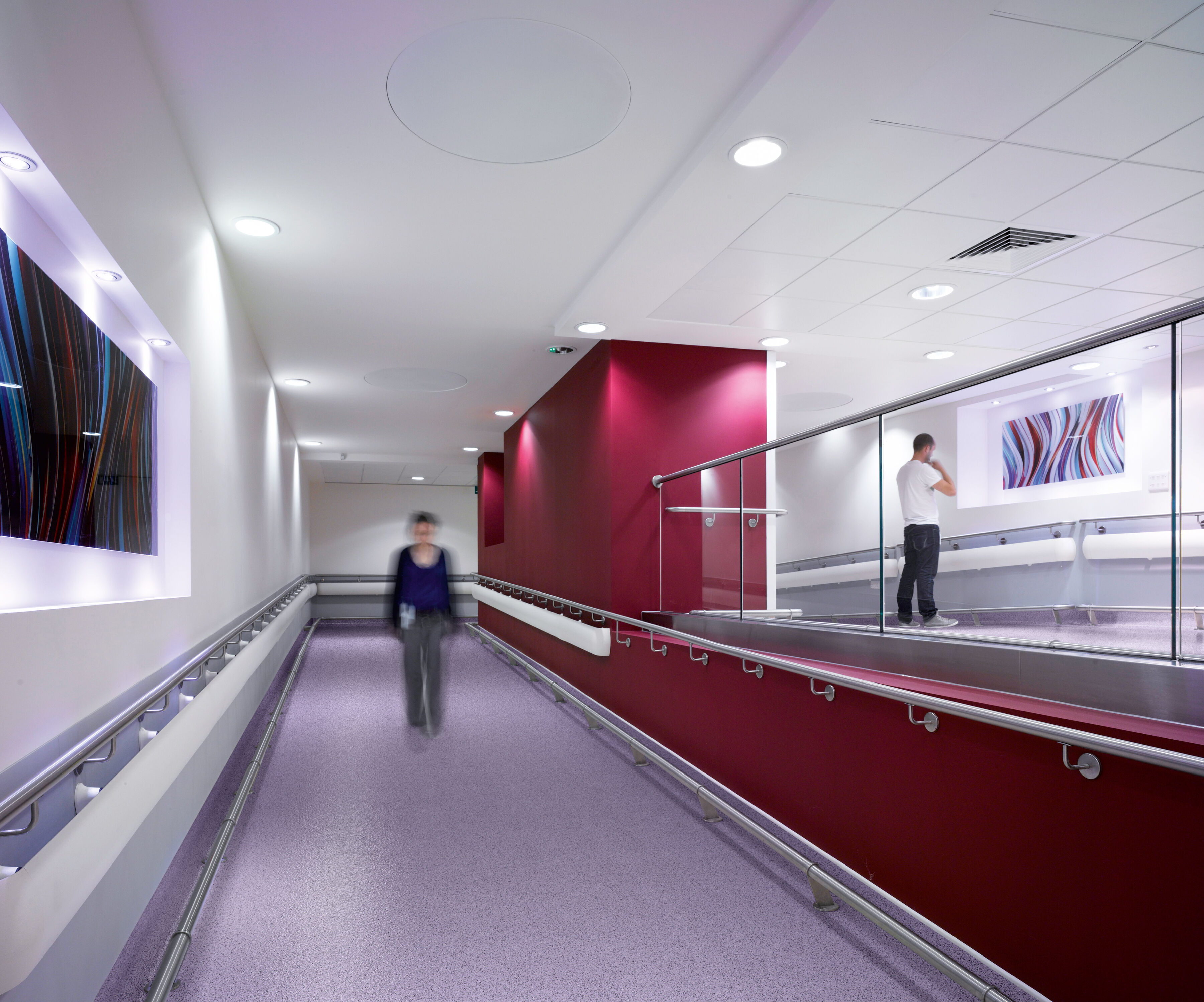 Polyflor Polysafe Standard Lilac Blue Safety Vinyl Sheet