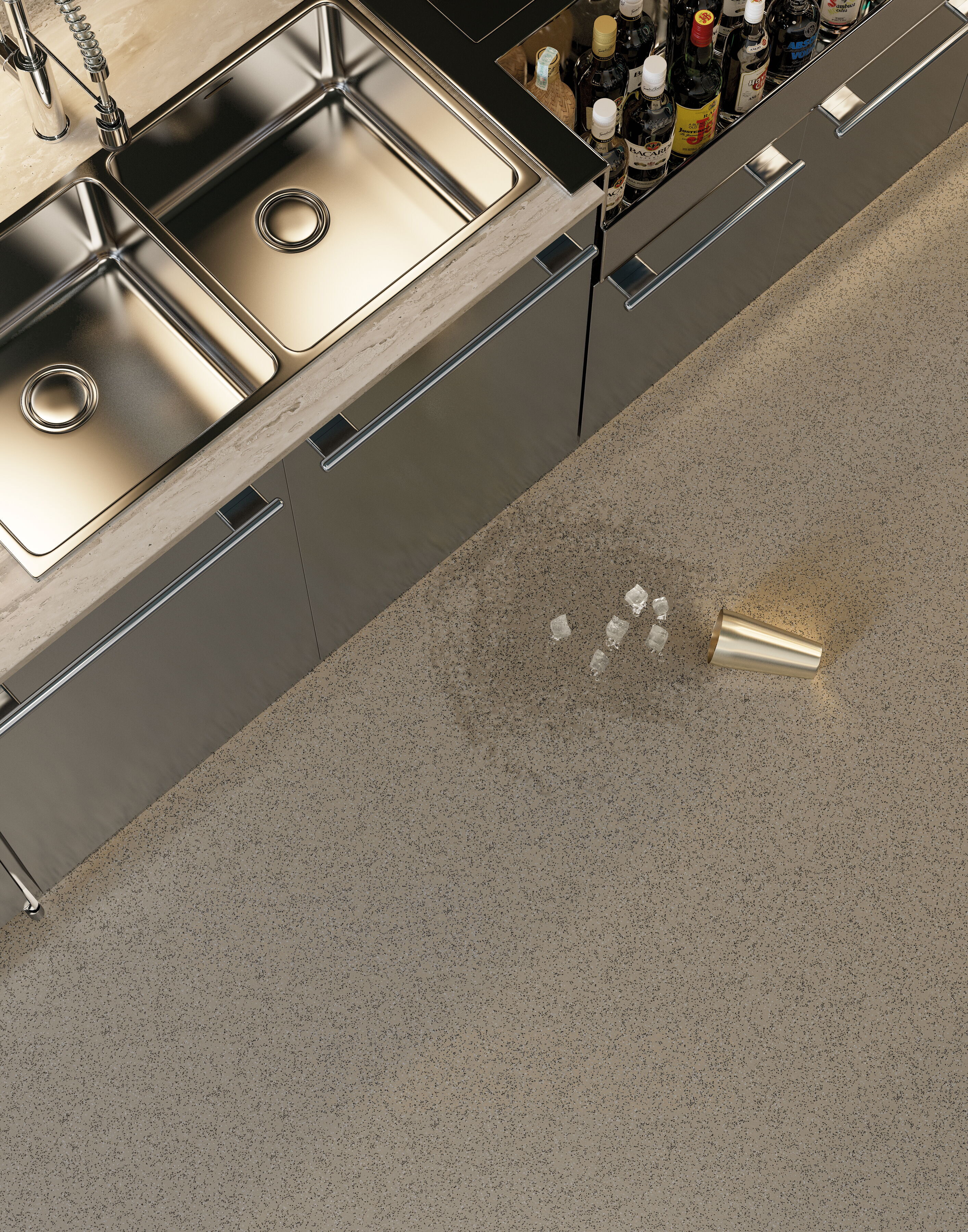 Polyflor Polysafe Standard Taupe Safety Vinyl Sheet