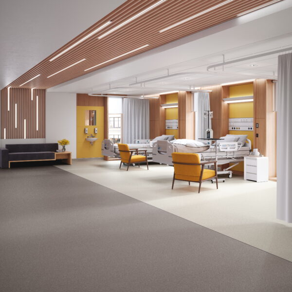 Polyflor Polysafe Verona Original Cookie Cream Safety Vinyl Sheet