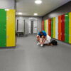 Polyflor Polysafe Quattro Slate Haze Safety Vinyl Sheet