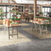 Polyflor Polysafe Wood FX Roasted Limed Ash Safety Vinyl Sheet