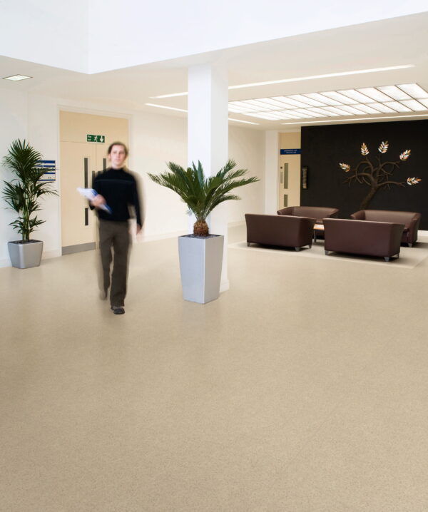 Polyflor Polysafe Stone FX Gypsum Safety Vinyl Sheet