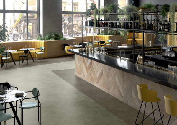 Polyflor Polysafe Stone FX Urban Concrete Safety Vinyl Sheet