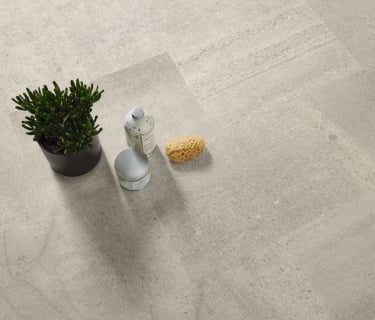 Karndean Knight Tile Honed Pebble Slate Luxury Vinyl Tile Flooring room scene