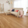 Karndean Knight Tile Classic Spotted Gum Luxury Vinyl Plank Flooring room scene
