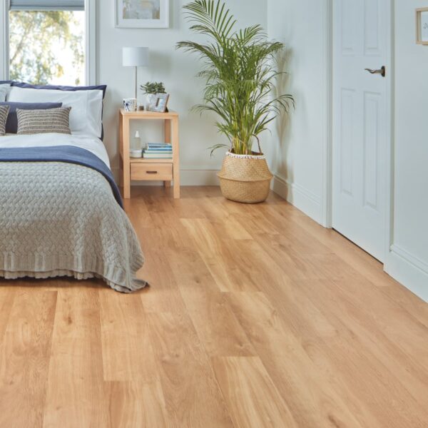 Karndean Van Gogh Gluedown French Oak Vinyl Plank Flooring room scene