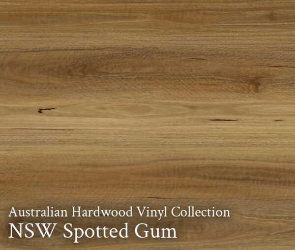 Artistic Australian Hardwood NSW Spotted Gum vinyl plank flooring