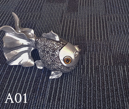 Artistic San Francisco A01 charcoal with a fine stripe carpet tiles