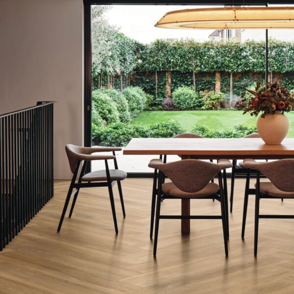 Karndean LooseLay Longboard Natural Deauville Oak flooring in a room setting