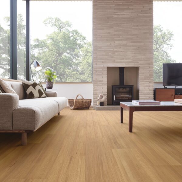 Karndean LooseLay Longboard West Tasmanian Oak flooring in a room setting