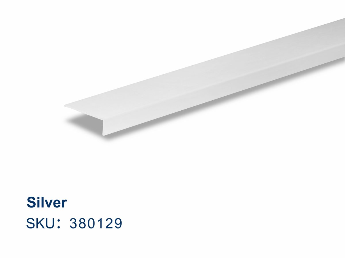 Clever Choice L Trim Small Silver 3400x25x8mm