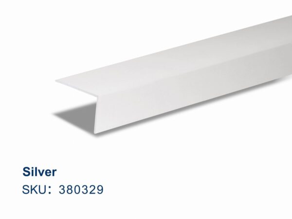 Clever Choice L Trim Large Silver 3400x30x20mm