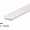 Clever Choice H Trim Top Silver 3400x38x6mm