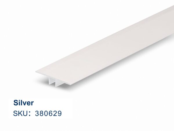 Clever Choice H Trim Top Silver 3400x38x6mm