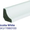 Clever Choice Scotia White 2400x18x18mm