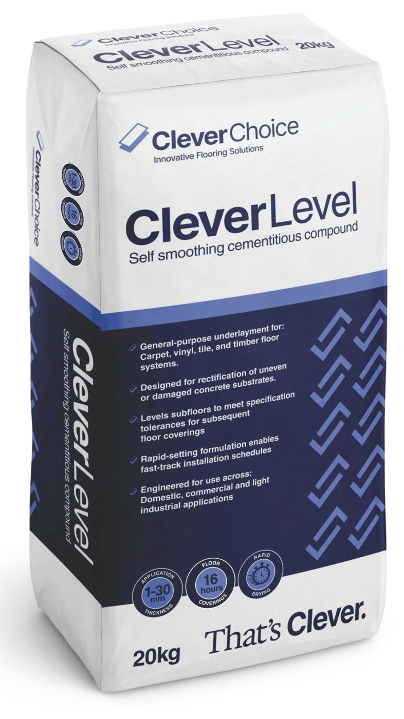 Clever Choice Clever Level self smoothing cementitious compound 20kg bag