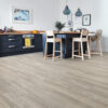 Karndean Knight Tile Rigid Core Grey Limed Oak flooring in a room setting