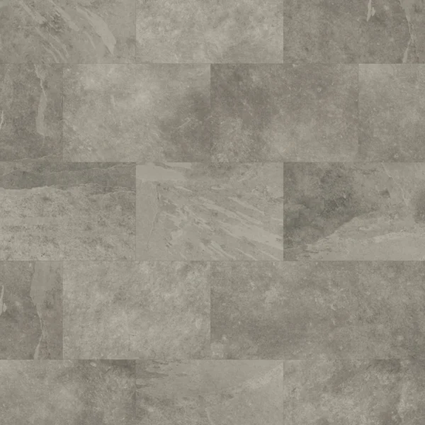 Karndean Knight Tile Rigid Core Grey Riven Slate 4.5mm hybrid flooring tile