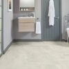 Karndean Knight Tile Rigid Core Honed Oyster Slate flooring in a room setting