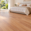 Illustrative bedroom showing BestBuys Coastal Blackbutt 8mm hybrid flooring
