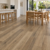 Illustrative kitchen showing BestBuys QLD Spotted Gum 8mm hybrid flooring